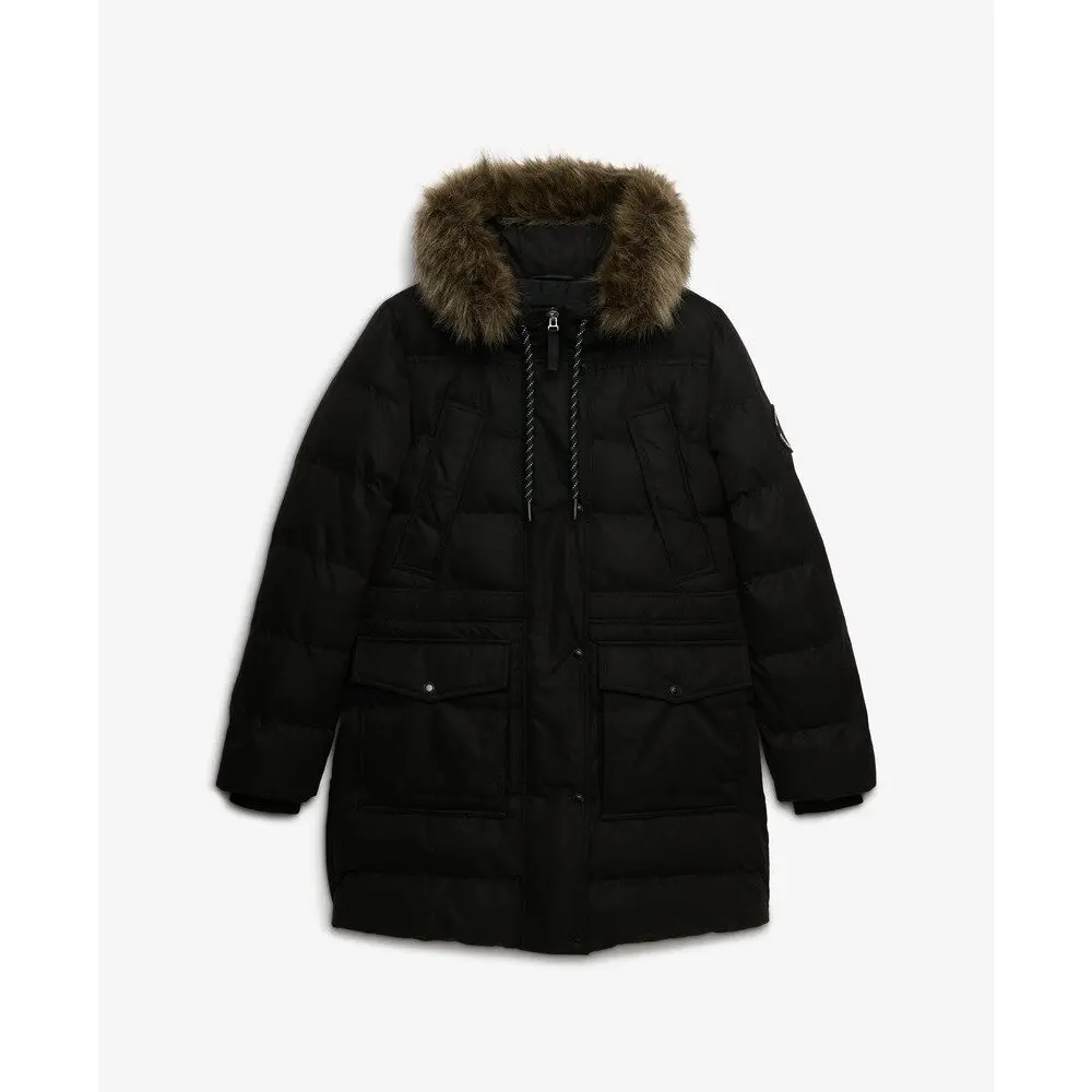 Doudoune mi longue femme Superdry Everest