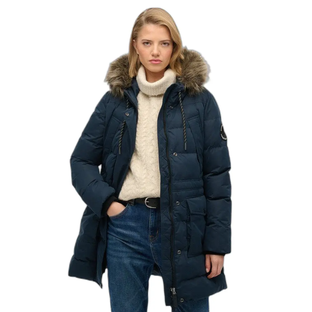 Doudoune mi longue femme Superdry Everest