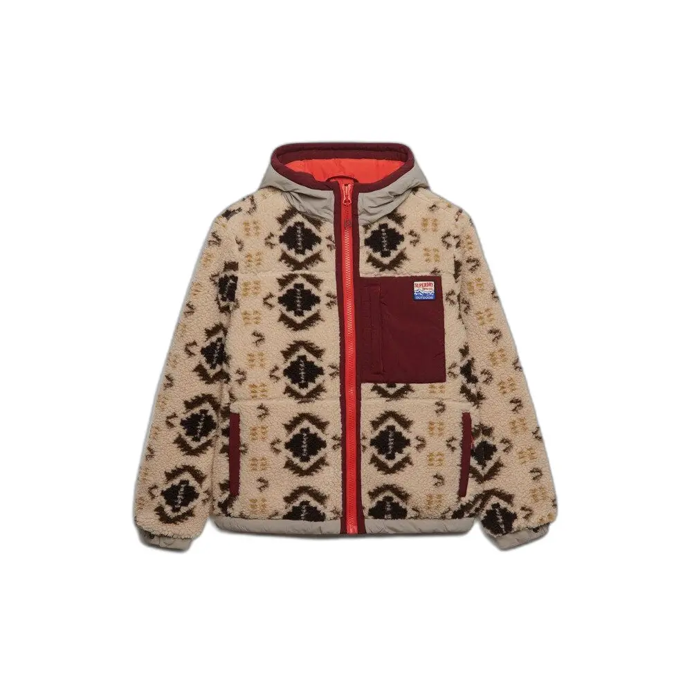 à capuche en jacquard femme Superdry