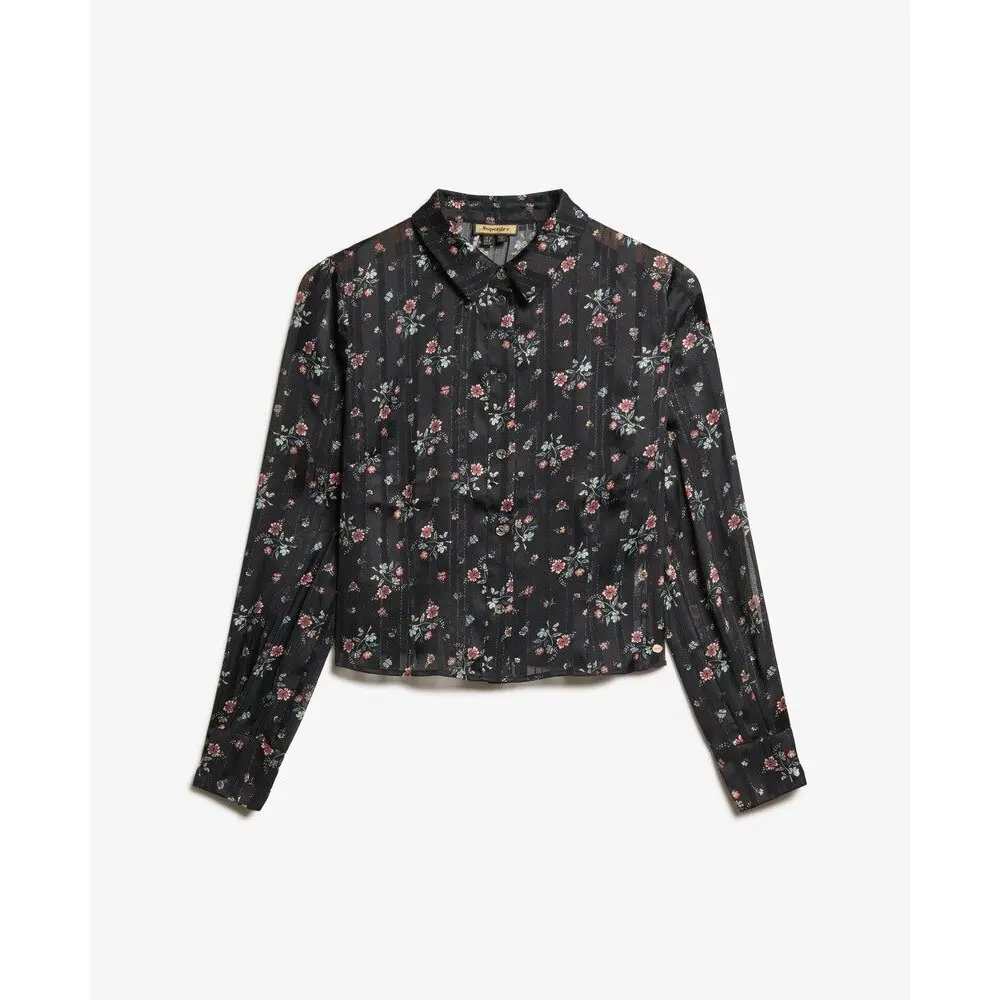 Debardeur Superdry Chemisier imprimé Lurex US 10