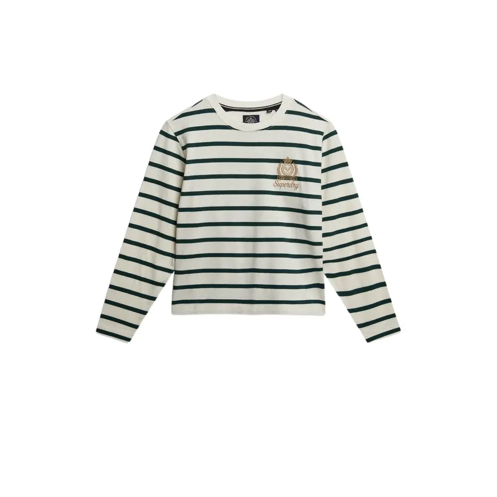Gestreifter Pullover für Frauen Superdry Country Club