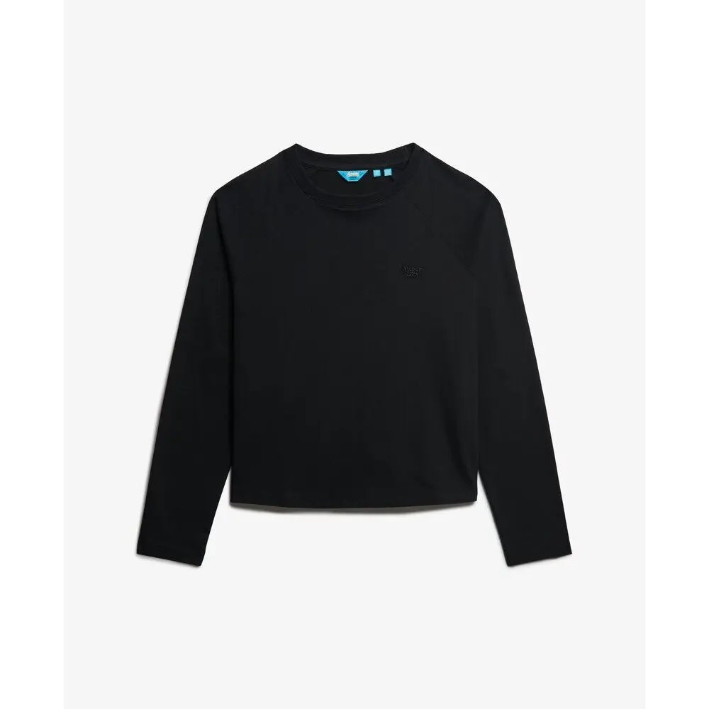 T shirt manches longues femme Superdry Essential Logo