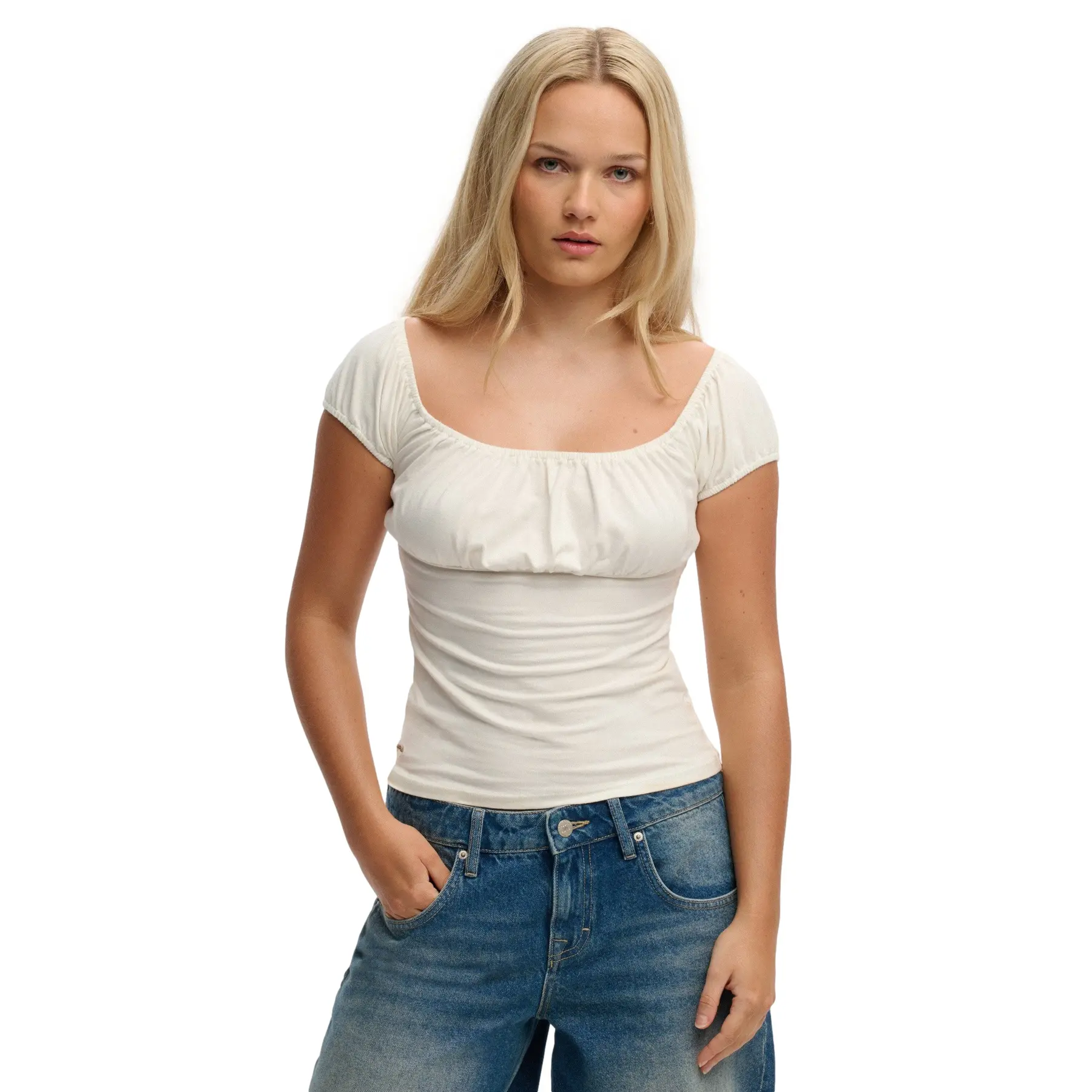 Superdry Femme Top Froncé Athletic Essentials - vue 9