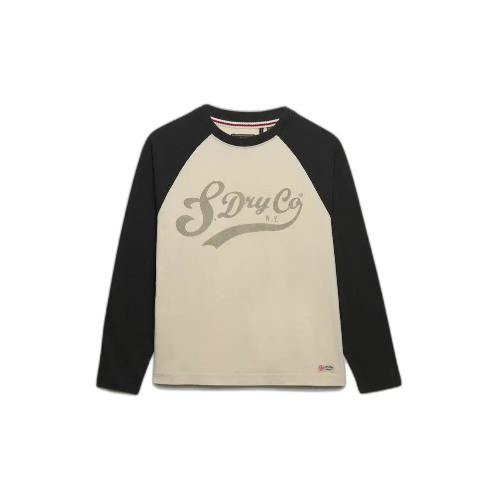 Dames-T-shirt Superdry Varsity Script