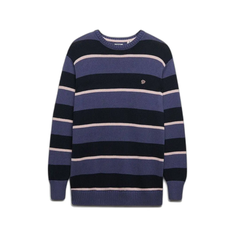 Pull rayé oversize femme Superdry