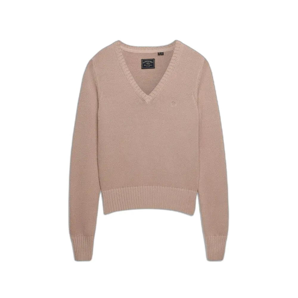 Maglia col V effetto sbiadito donna Superdry