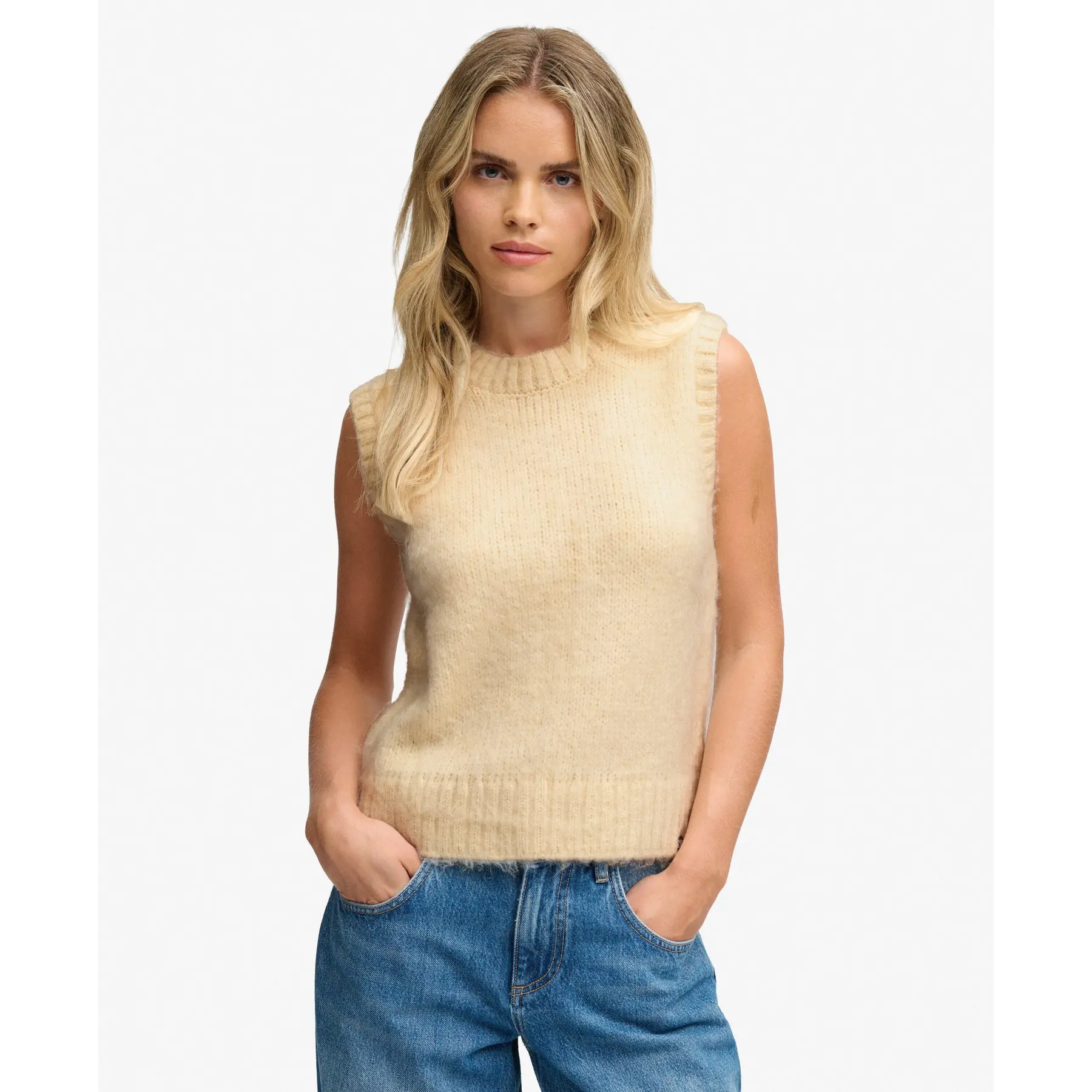 Bürstenstruktur-Top für Damen Superdry