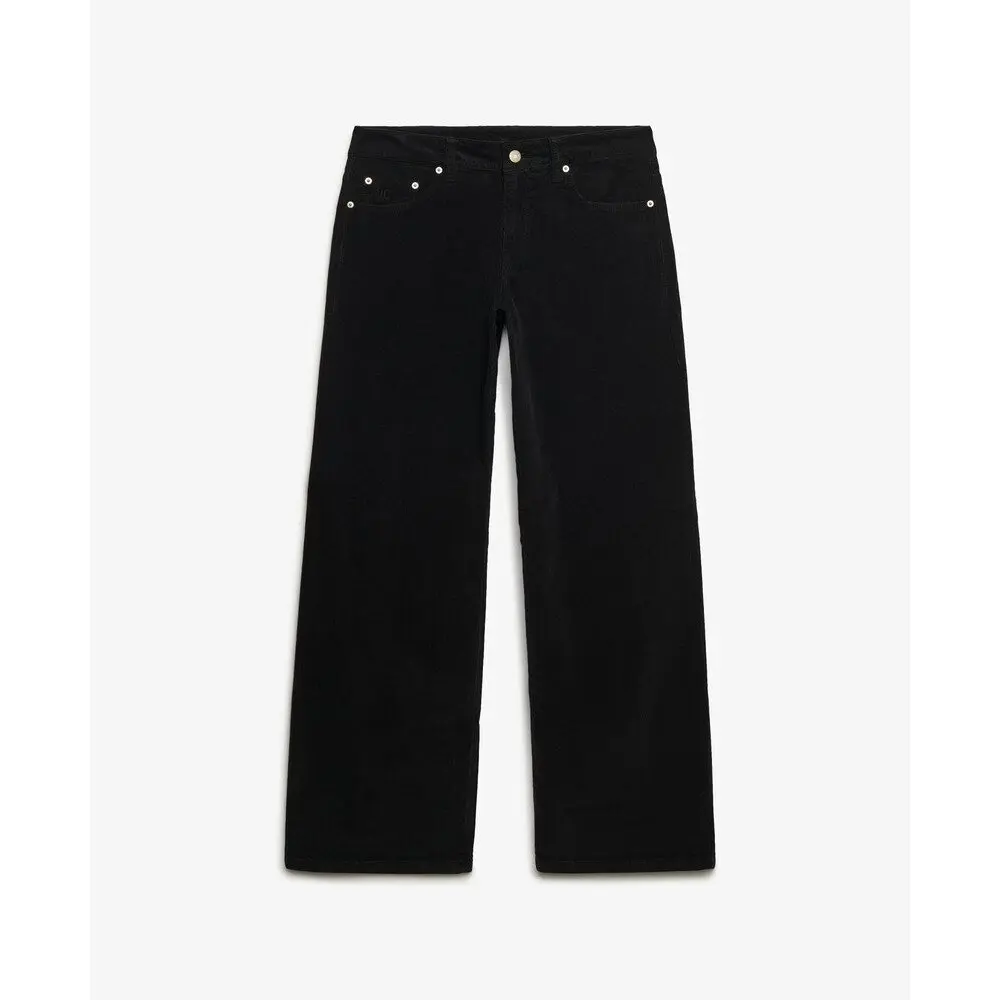 Pantalon en velours côtelé baggy femme Superdry