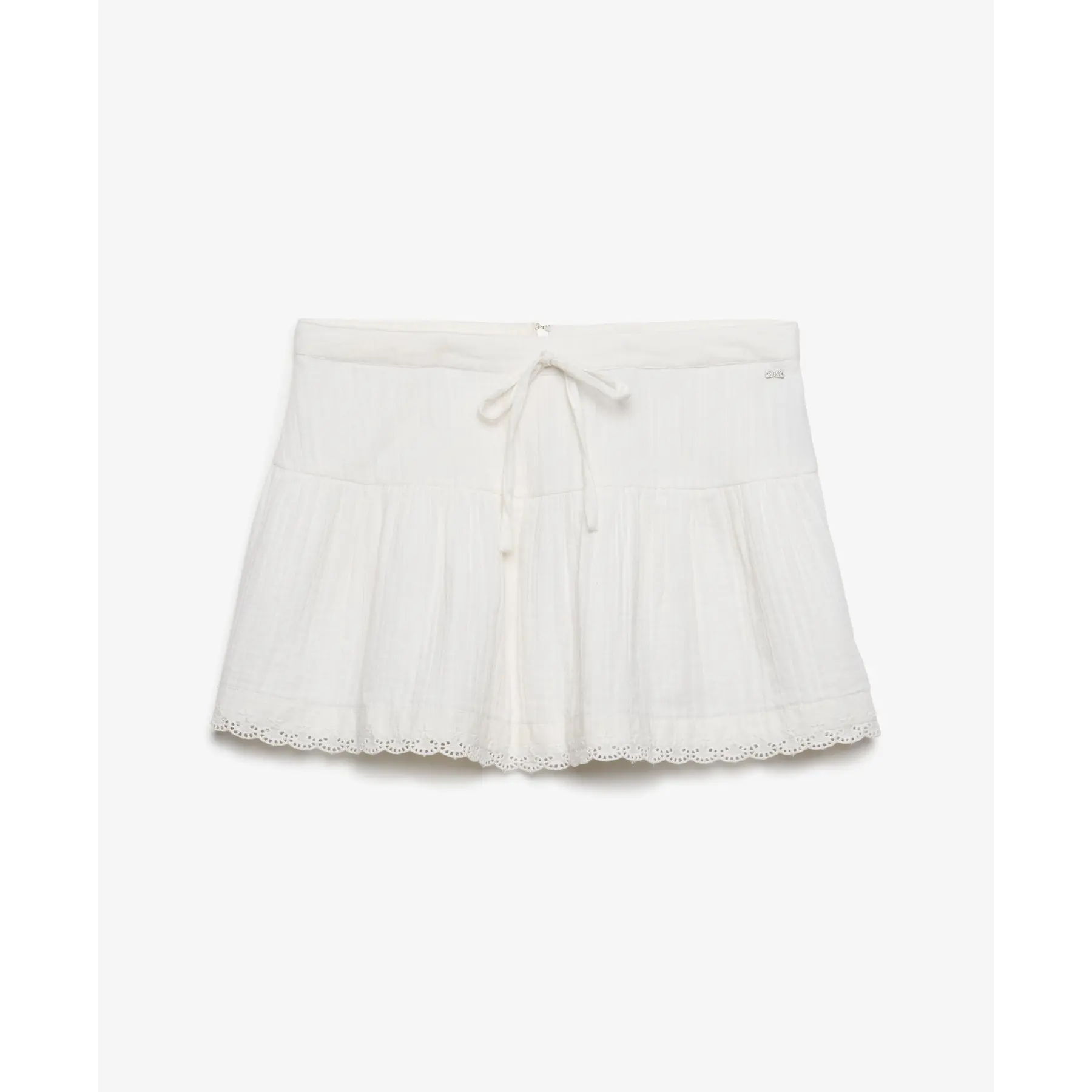 Mini jupe à bordure brodée femme Superdry