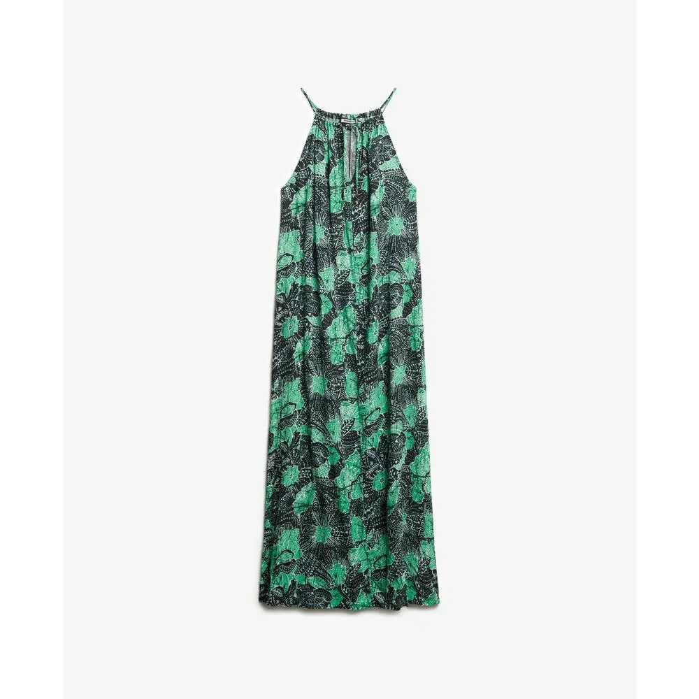 Robe longue caraco de plage femme Superdry