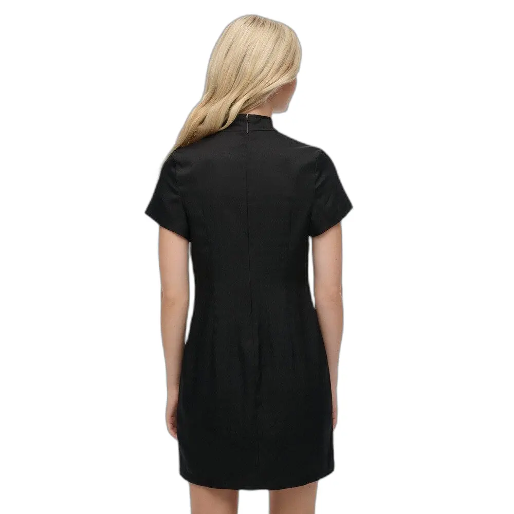 Robe mandarin en satin femme Superdry