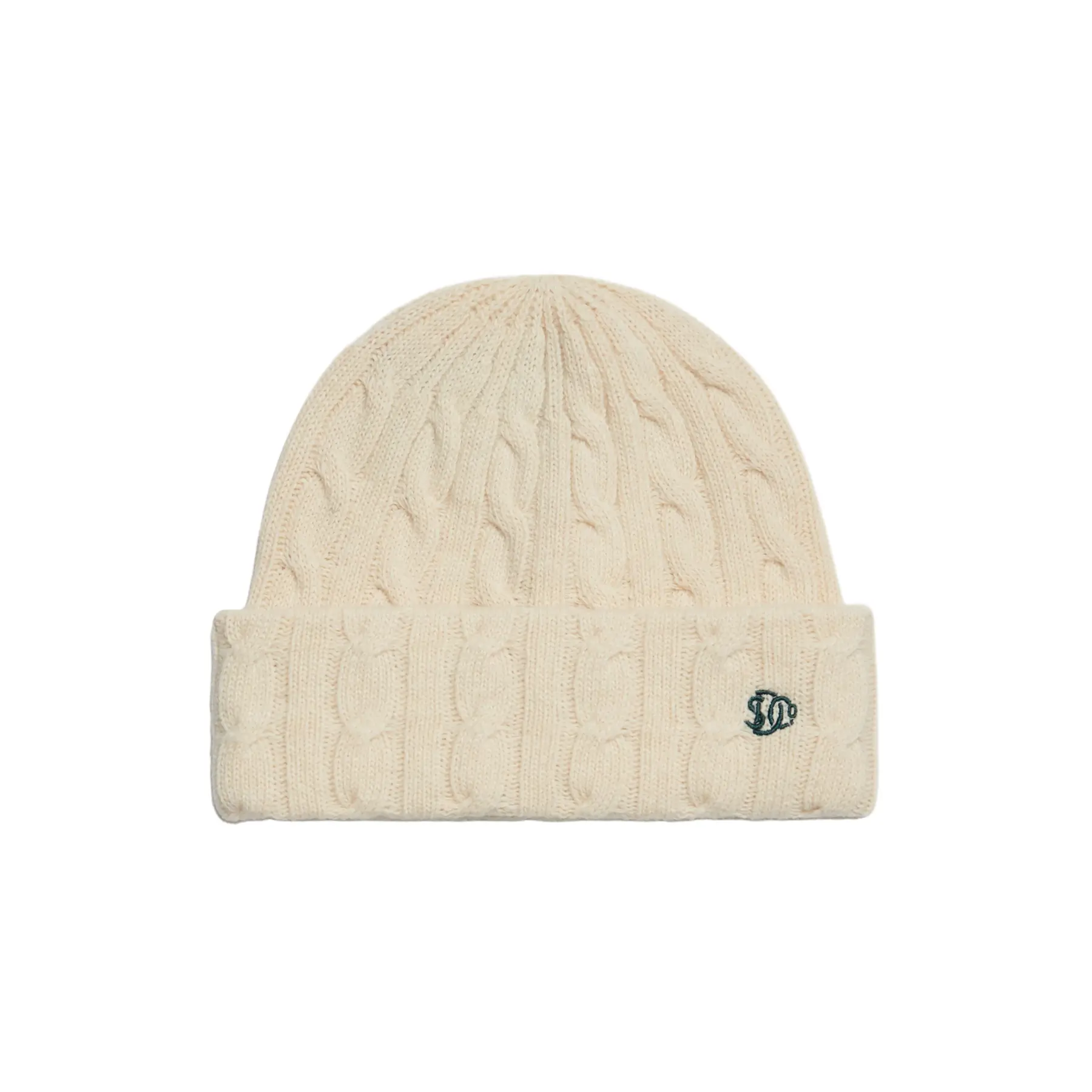 Superdry Damen Beige Mütze Premium Cable