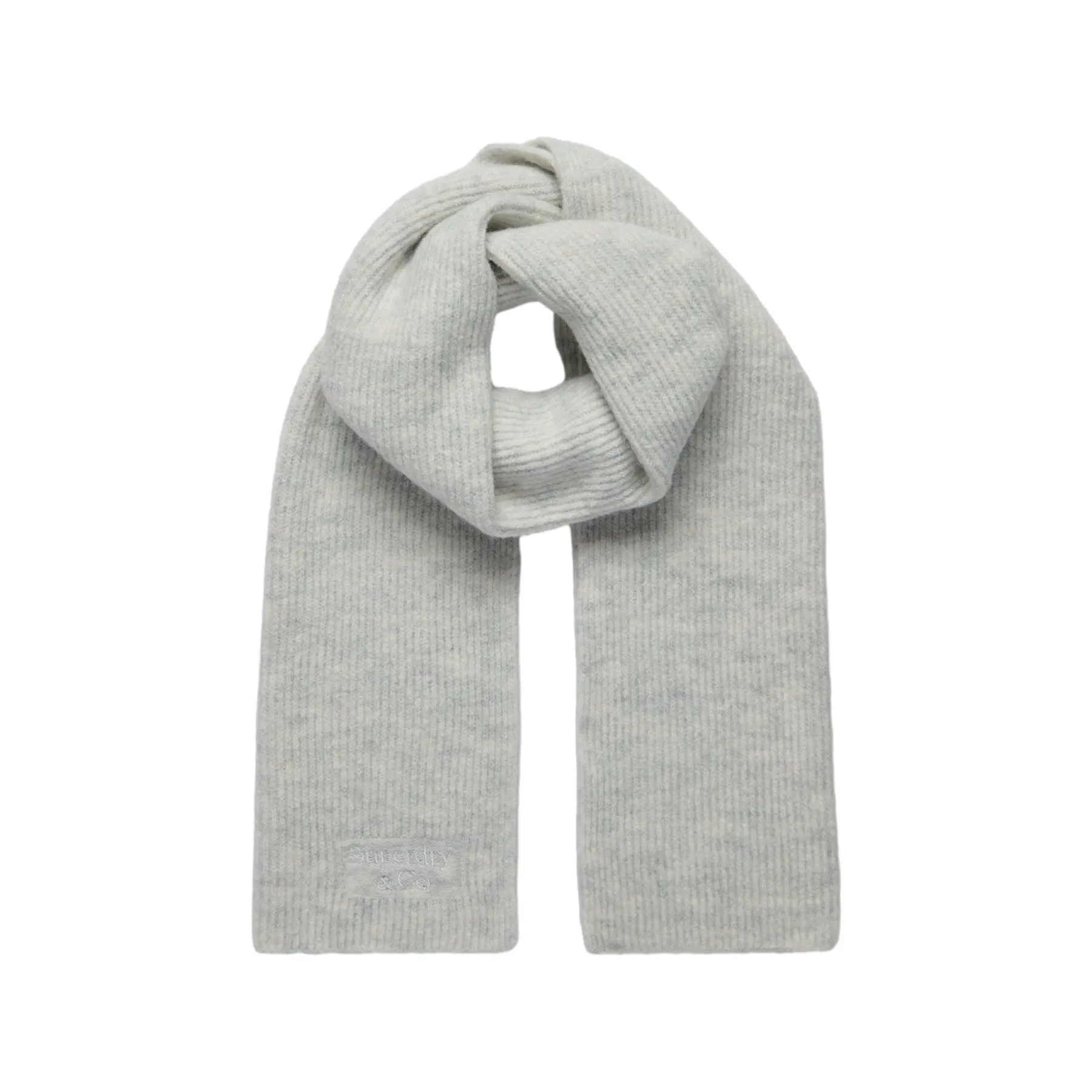 Geribde breisjaal dames Superdry Heritage