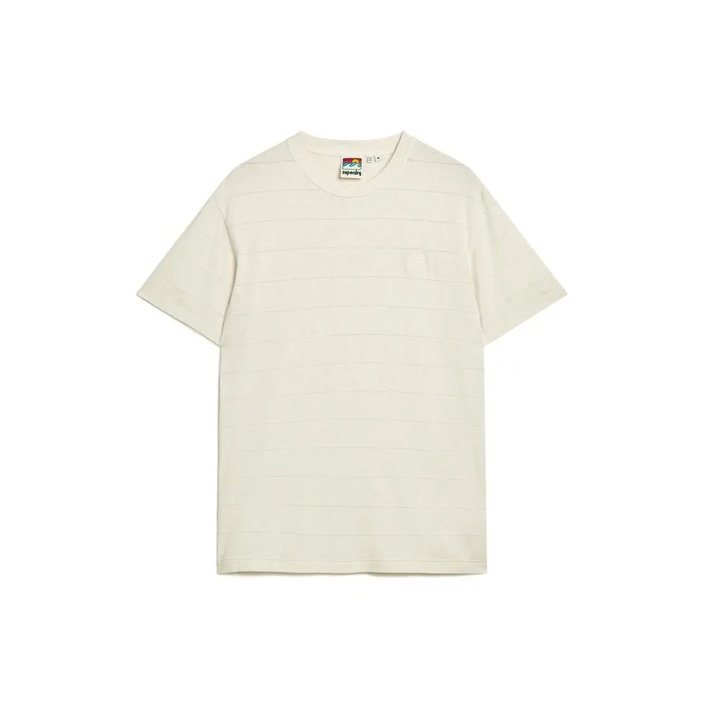 T shirt Superdry T shirt texturé en coton bio Vintage EU