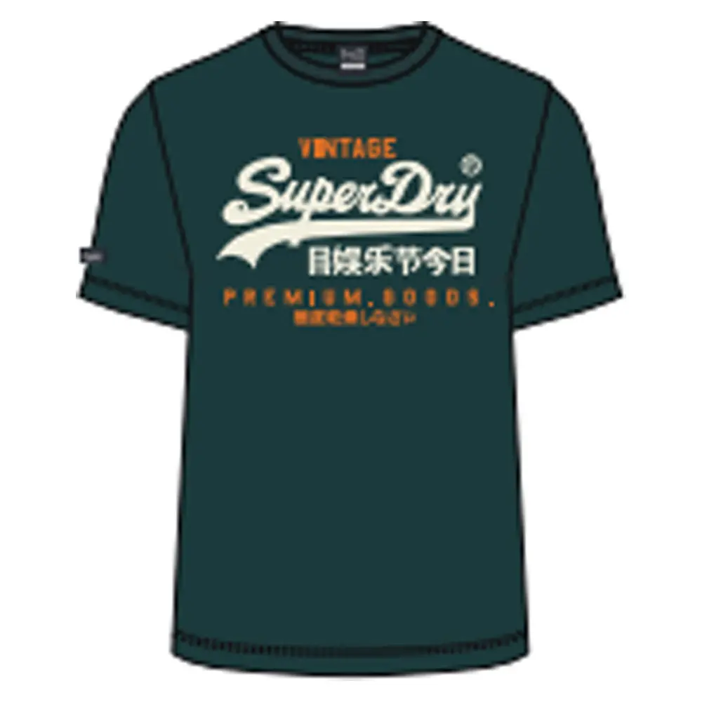 T-shirt classica Superdry Vintage Logo Heritage