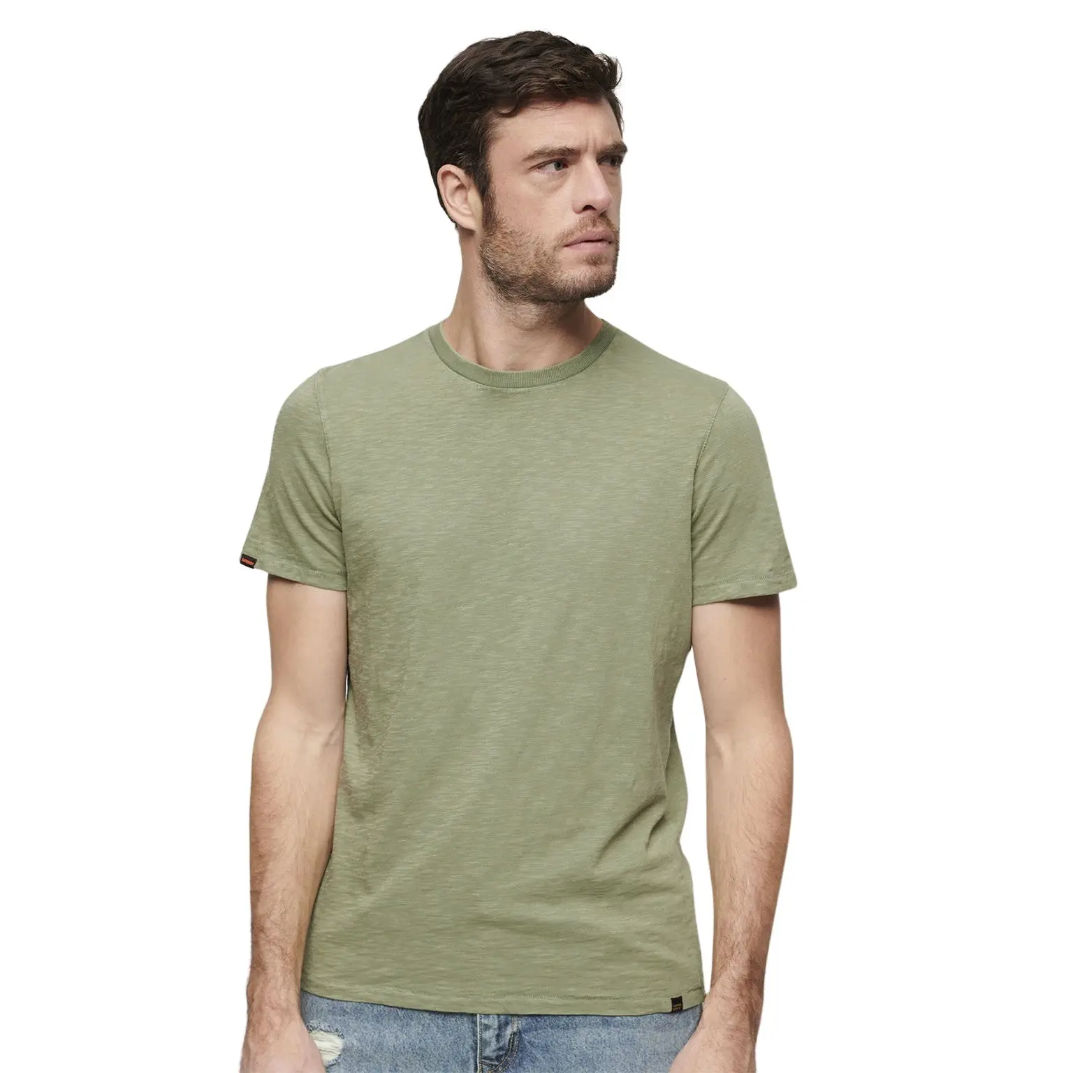 T shirt Superdry T Shirt Slub Melange EU