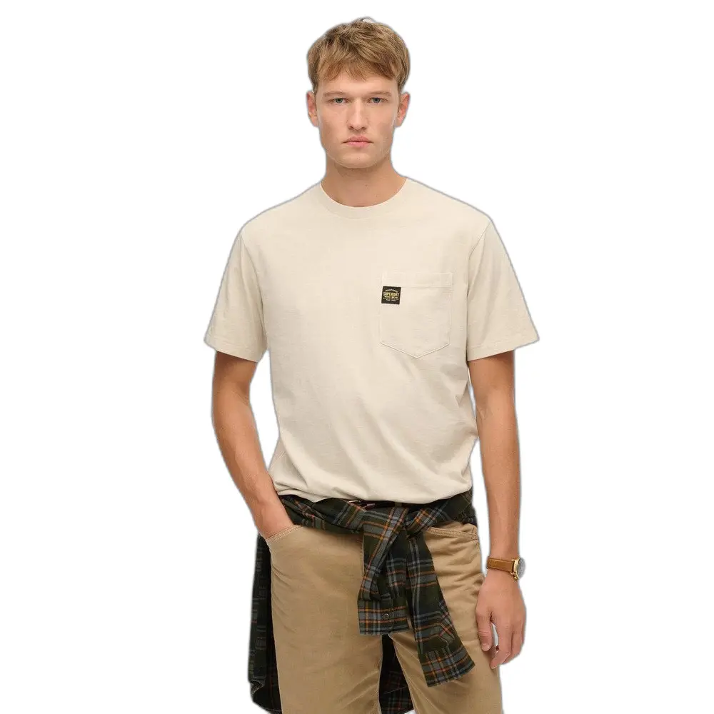 T shirt Superdry T shirt à poche surpiqûres contrastées EU - vue 2