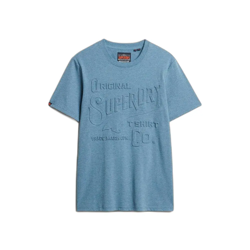 T shirt Superdry T shirt décontracté en relief pour vêtements de travail EU