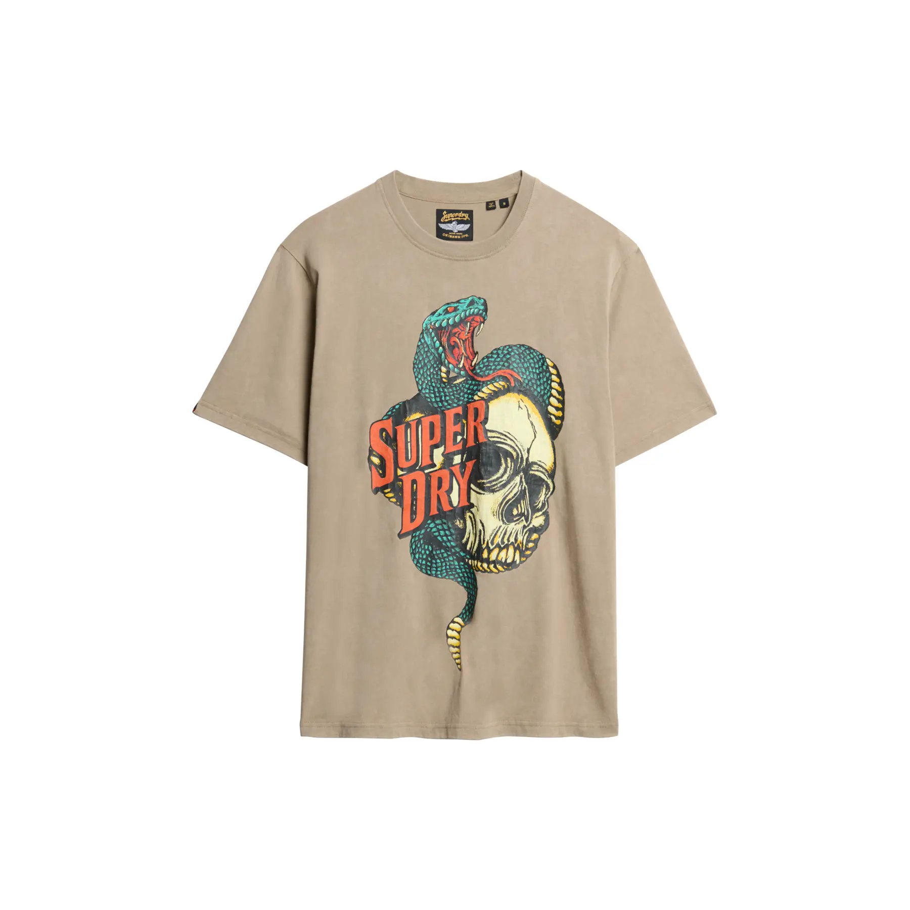 T shirt ample graphique Superdry Biker Rock - vue 2