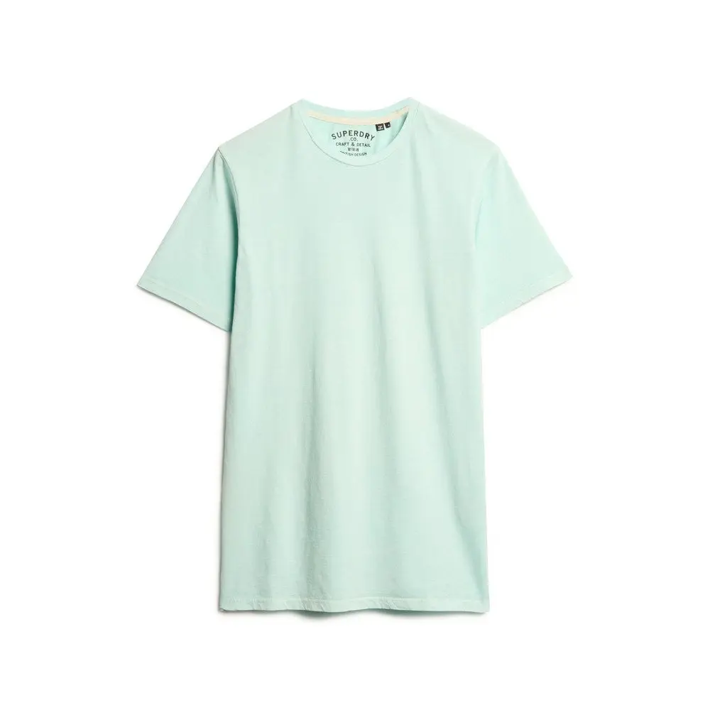 tee shirt manches courtes superdry classic essential tee sky ciel