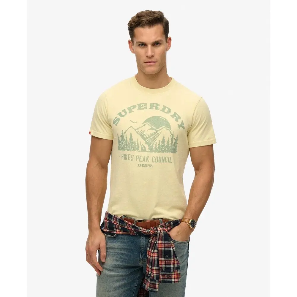 T shirt Superdry T shirt Lo fi Outdoor Mono EU