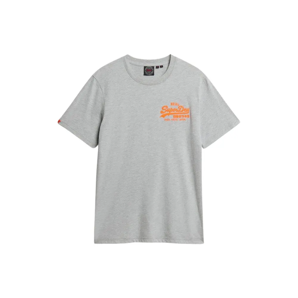 T-shirt casual con logo ricamato Superdry Vintage