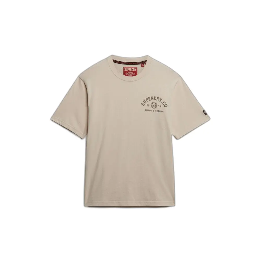 T shirt Superdry Heritage Biker Loose T Shirt EU - vue 2