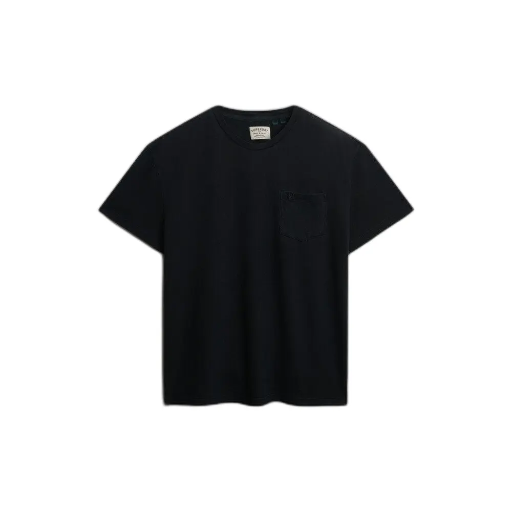 T shirt en lin avec poche Superdry Classic - vue 6