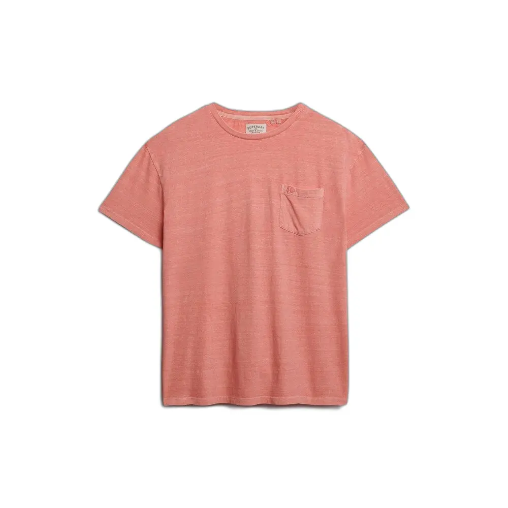 T shirt en lin avec poche Superdry Classic - vue 2