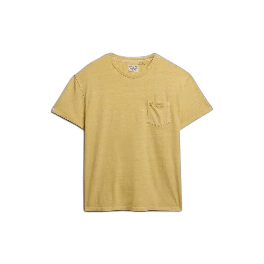 T shirt en lin avec poche Superdry Classic