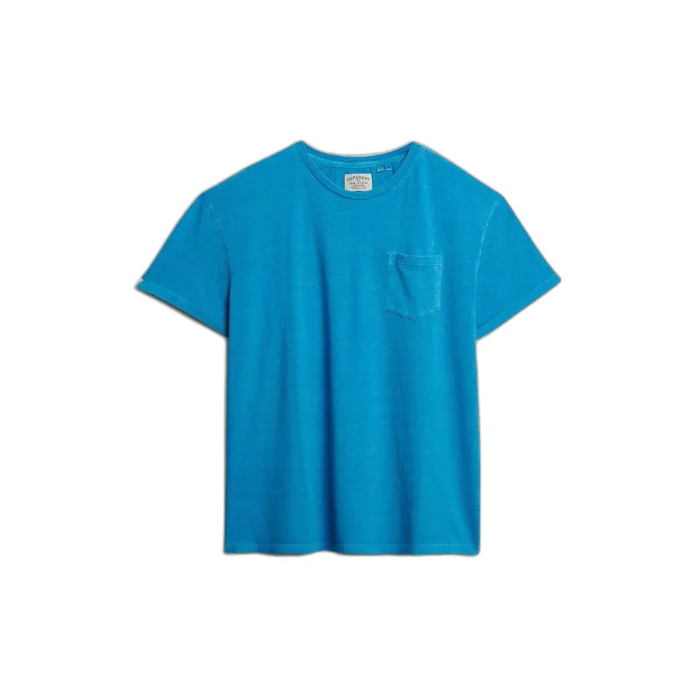 T shirt en lin avec poche Superdry Classic