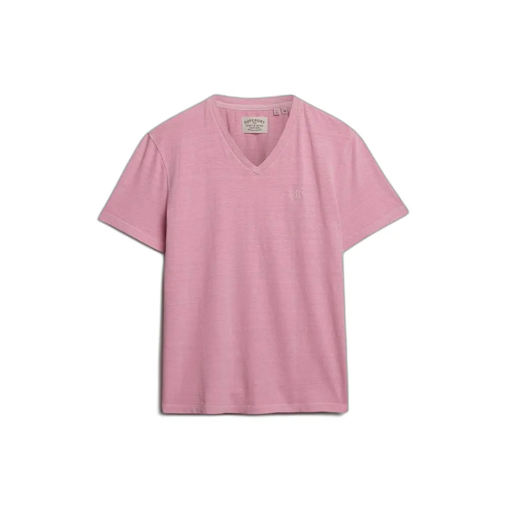 T shirt col en v Superdry Classic - vue 2