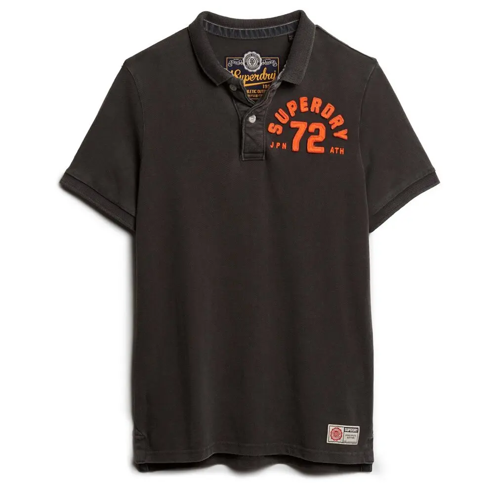 Polo Superdry Polo manches courtes Vintage Athletic délavé EU - vue 2