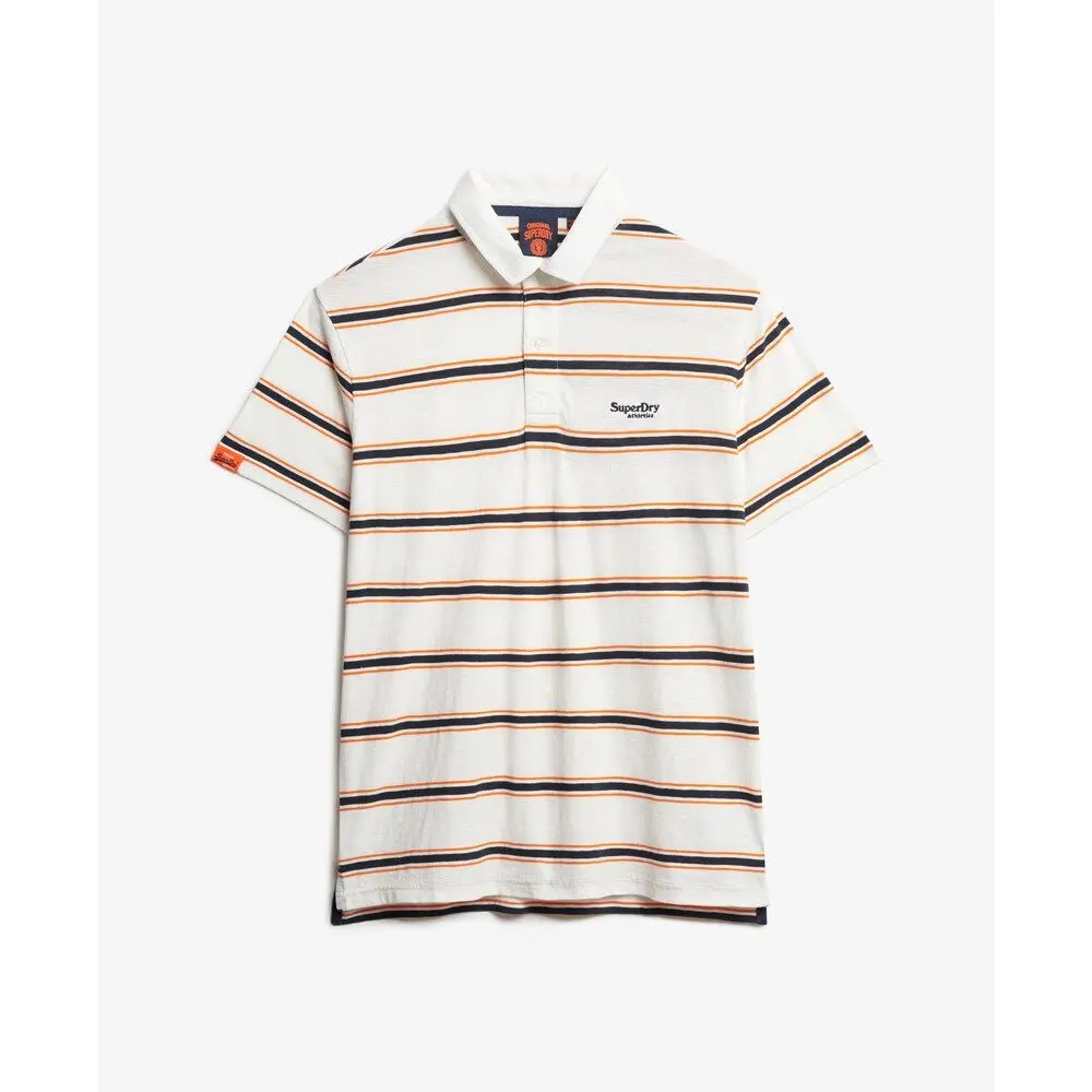 Polo a righe leggero Superdry