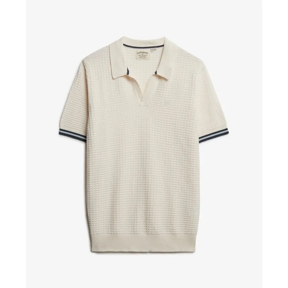 T shirt Superdry Polo à col Johnny tricoté EU - vue 2