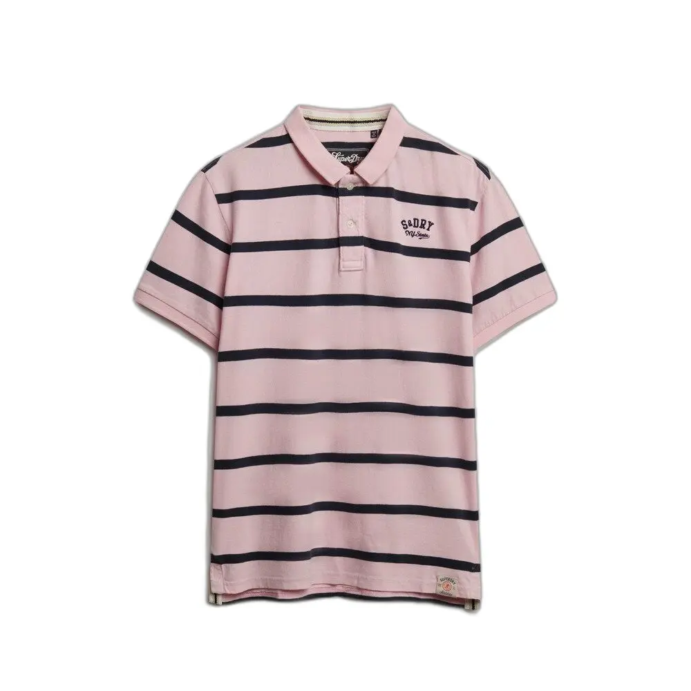 Polo Superdry Polo à rayures vintage en jersey EU - vue 3