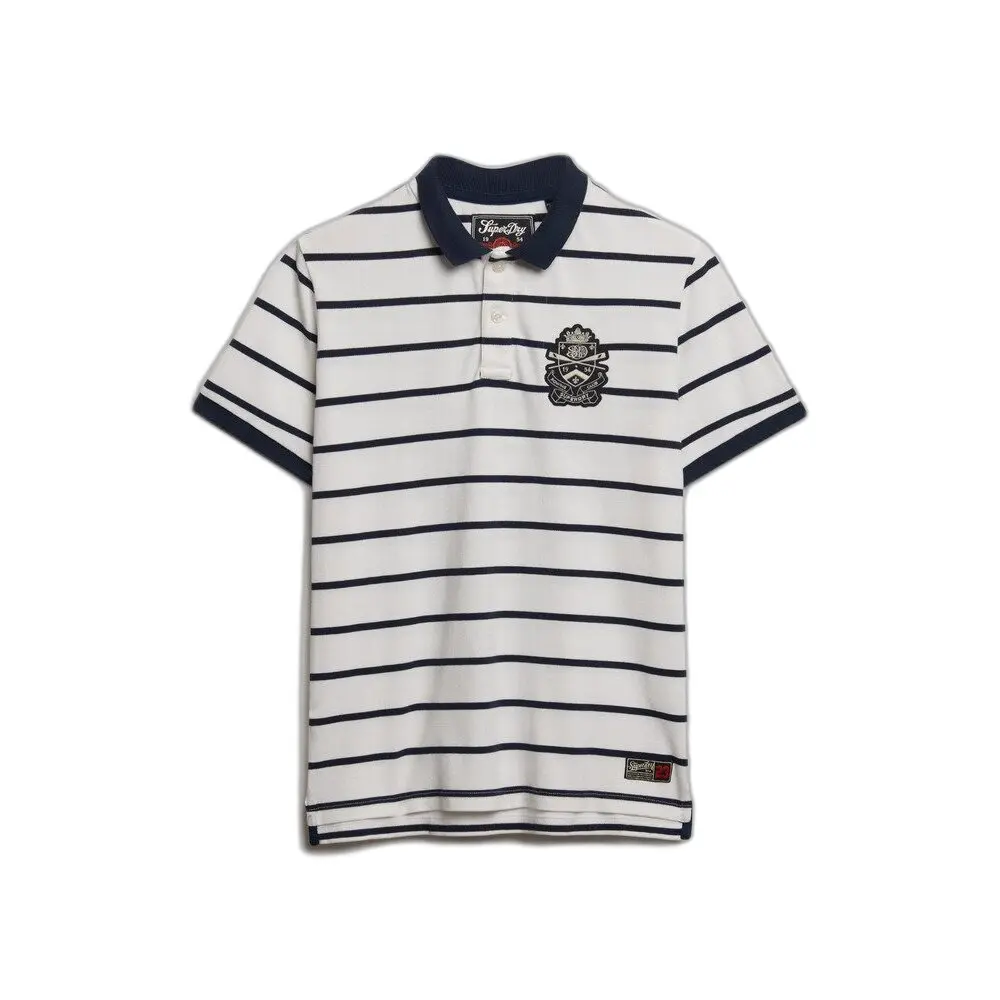 Polo à rayures Superdry Crest