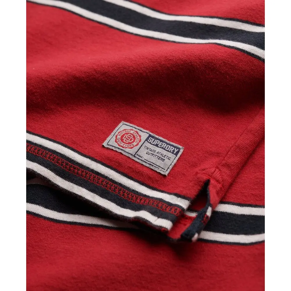 Chemise Superdry Rugby Polo Vintage Rayé EU - vue 4