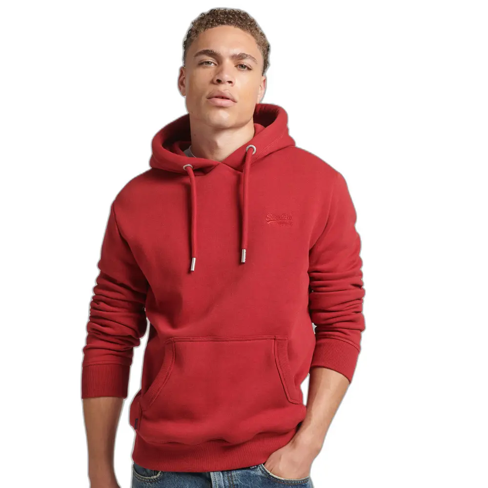 Sweatshirt à capuche en coton bio Superdry Essential Logo