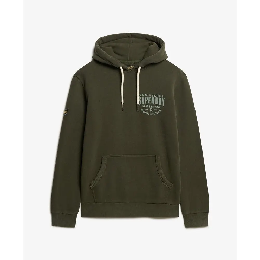 Sweat shirt Superdry Sweatshirt à capuche Machined Goods Workwear EU