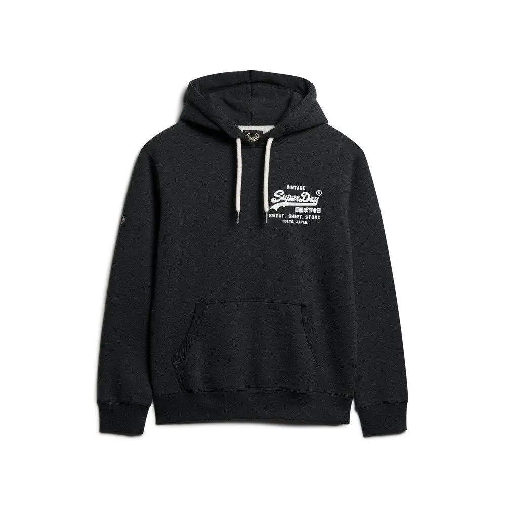 Sweatshirt à capuche classique avec logo Superdry Vintage