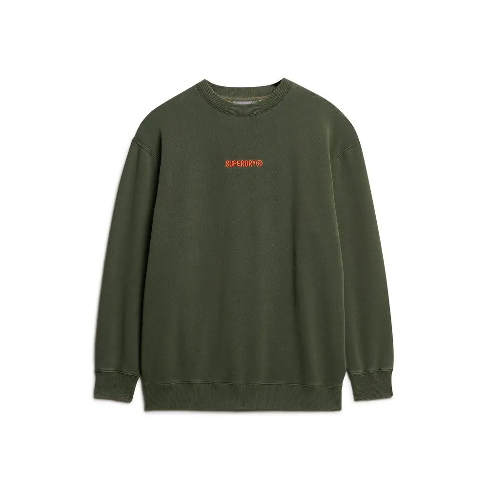 Sweat shirt Superdry Sweatshirt Micro Logo Graphic coupe oversize EU - vue 2