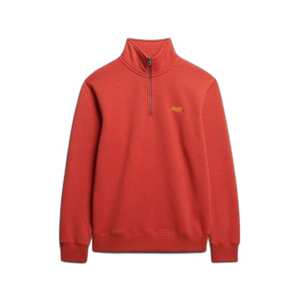 Sweatshirt à col zippé Superdry Essential Logo Henley - vue 10