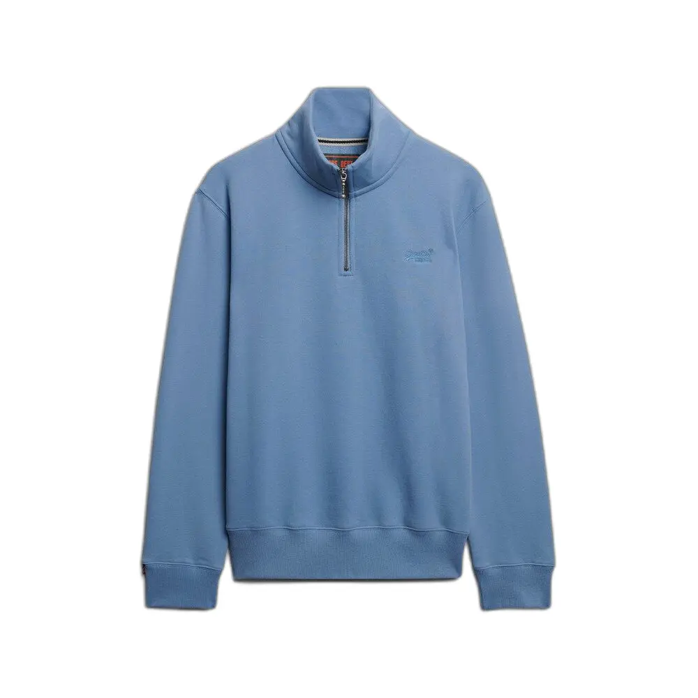 Sweatshirt à col zippé Superdry Essential Logo Henley