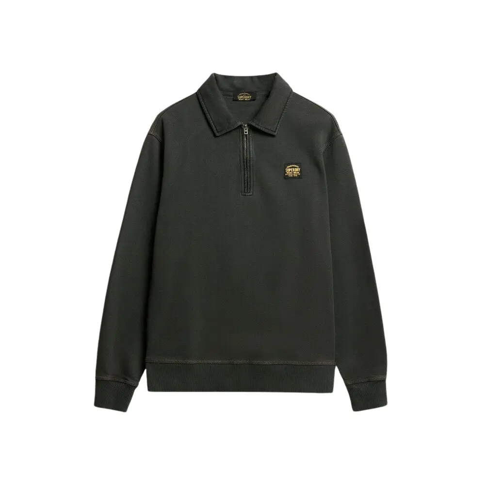 Sweat shirt Superdry Sweatshirt 12 zip et coutures contrastées EU