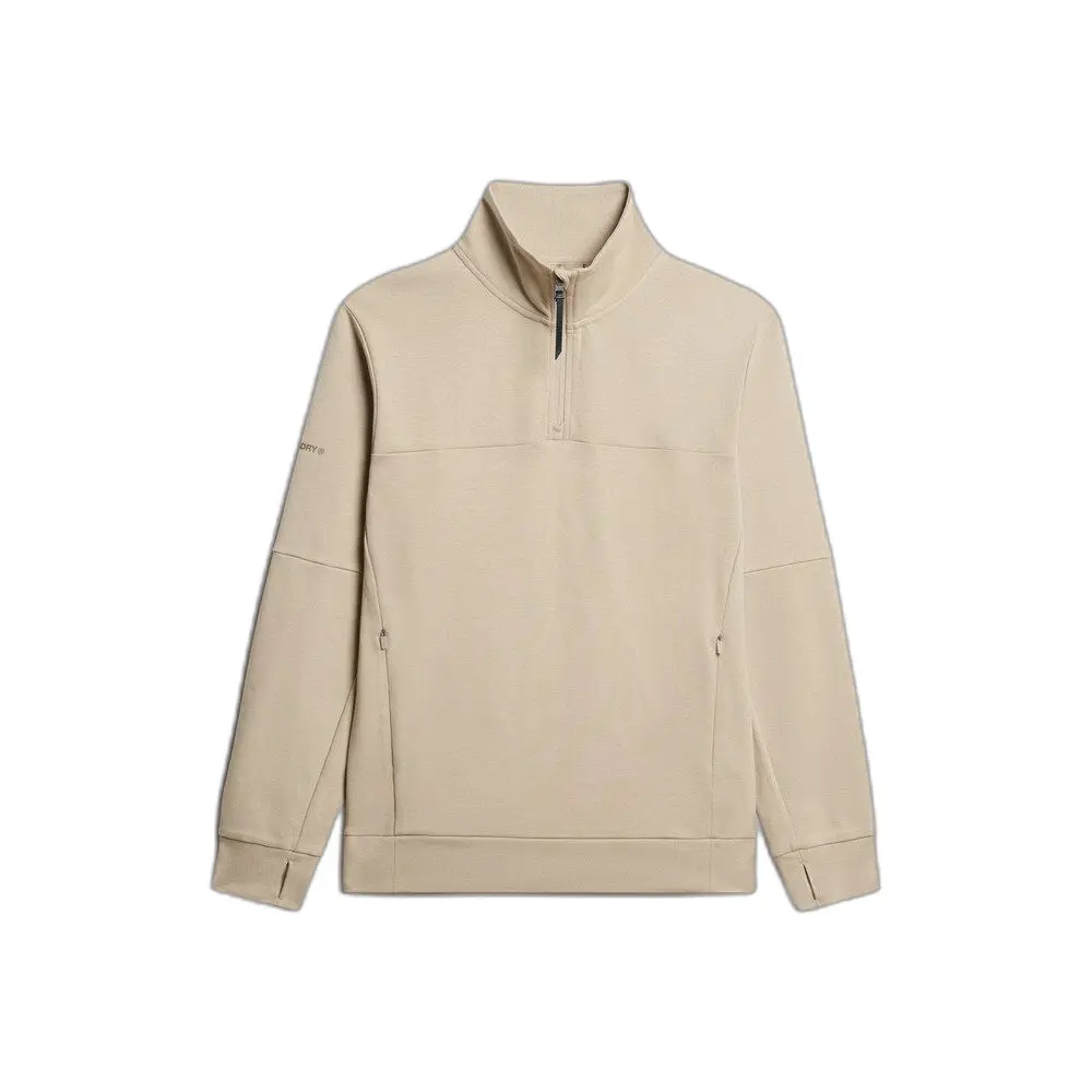 Sweatshirt ample col zippé Superdry Tech