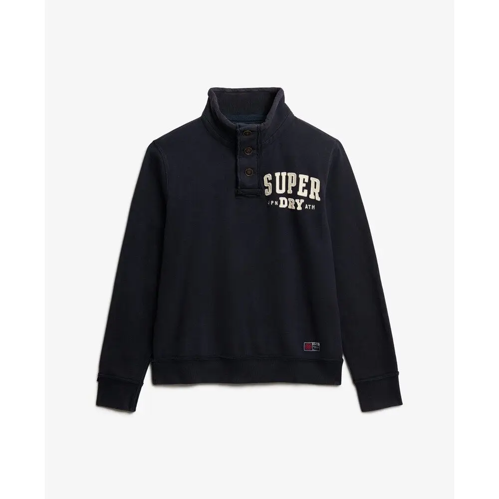 Sweat shirt Superdry Sweat shirt Henley athlétique vintage EU