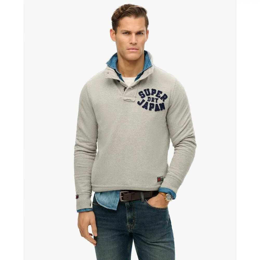Sweatshirt col tunisien Superdry Vintage Athletic