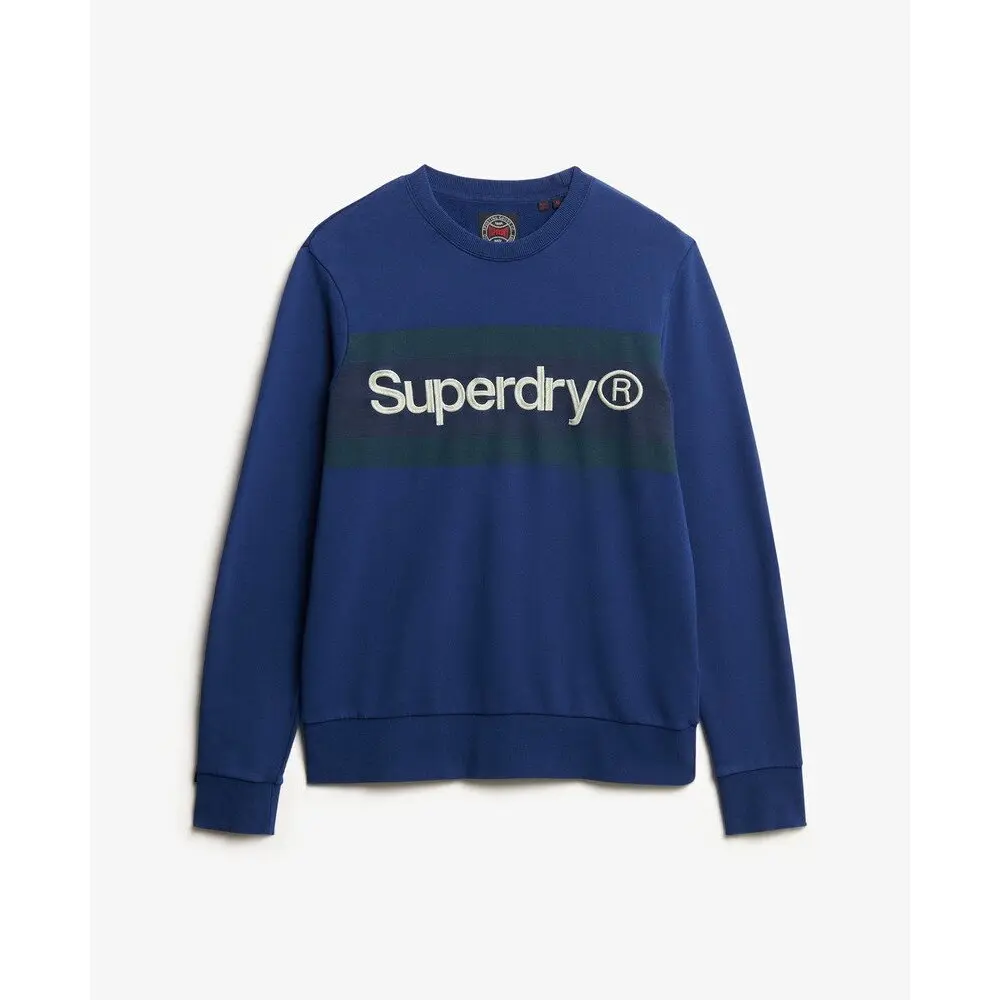 Sweatshirt à rayures Superdry Core Logo