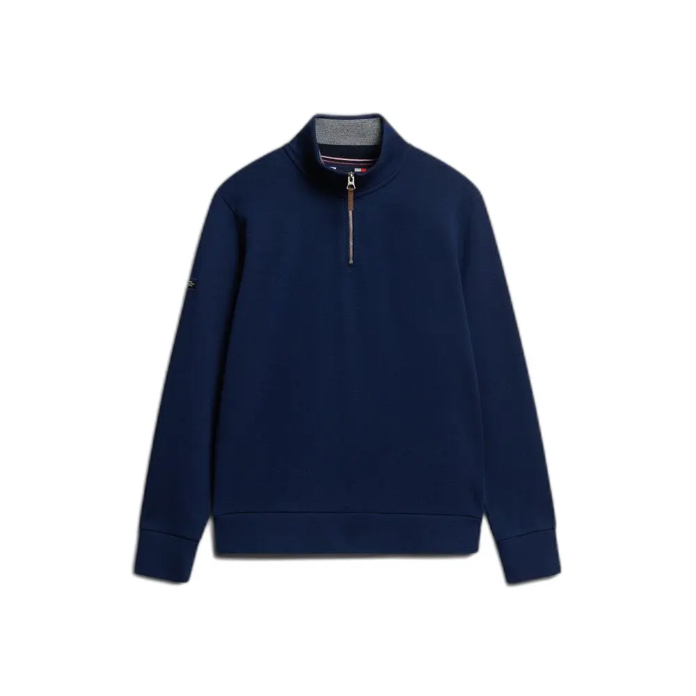 Sweater met ritskraag Superdry Core Henley